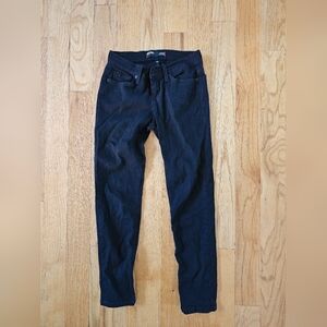 BDG Women's Dark Black Skinny Jeans